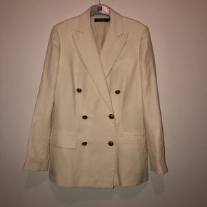 Ralph Lauren Ivory Linen suit